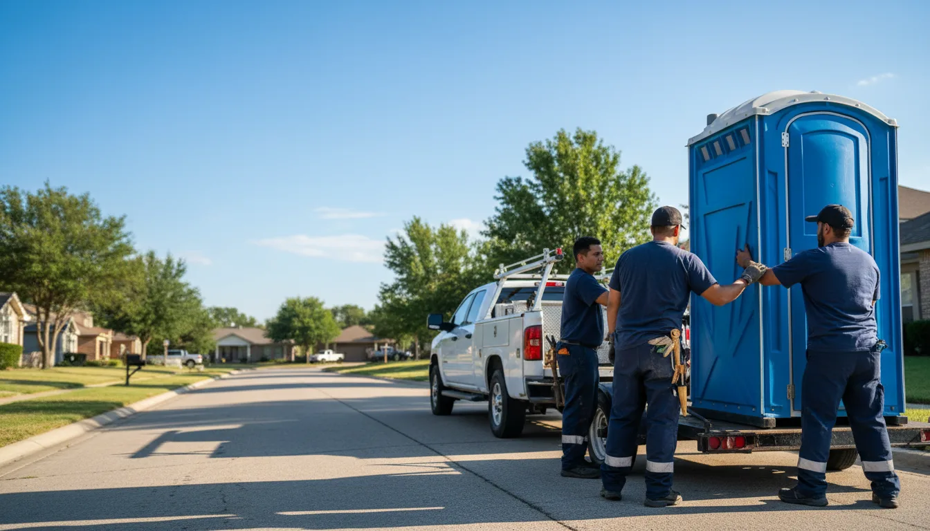 Portable Toilet Rental in Nordheim, TX near me